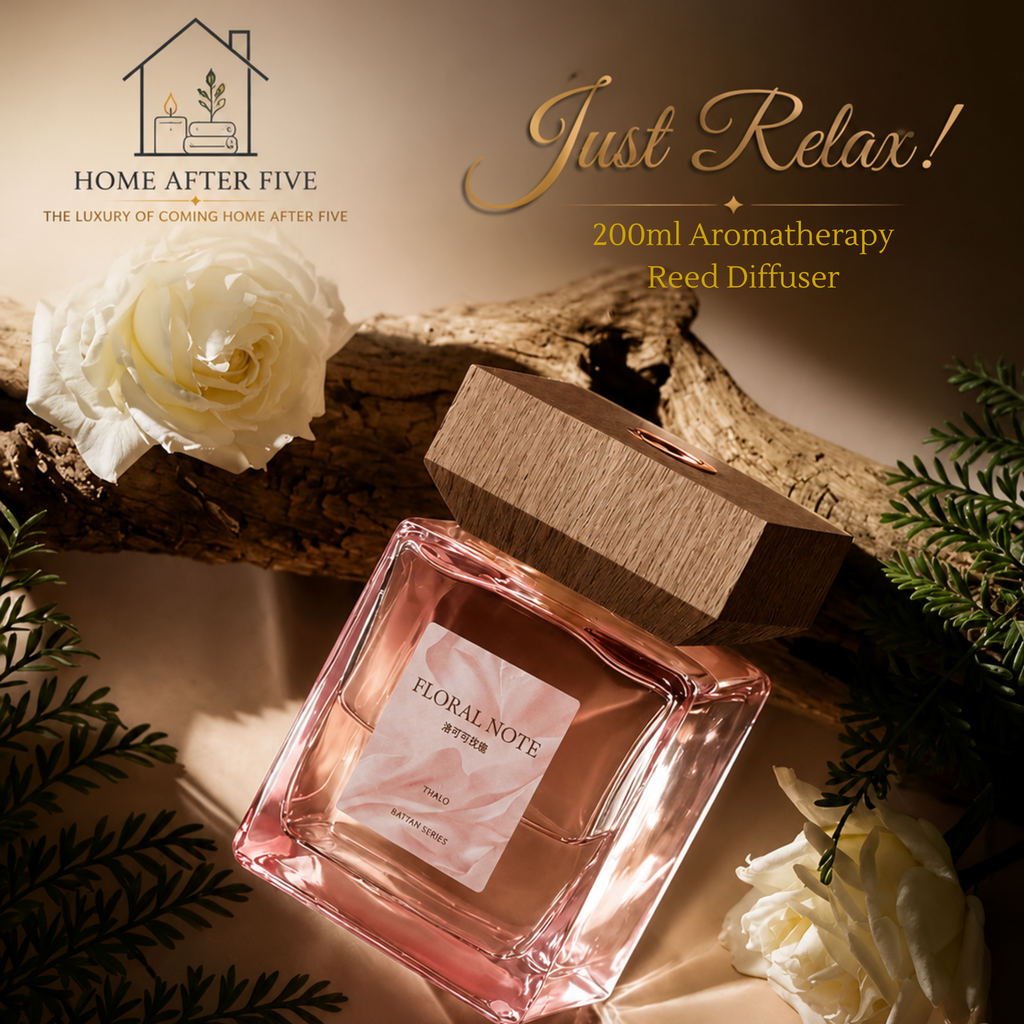 Aromatherapy Reed Diffuser Set — Long-Lasting Home Fragrance