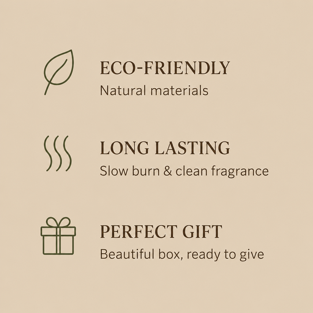 Botanical Soy Candle | Coconut Shell Collection