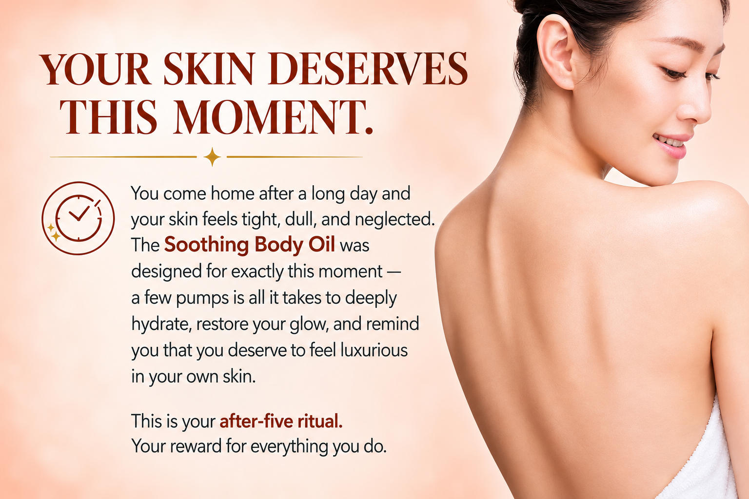Soothing Body Oil | Calming Luxury Skin Nourishment