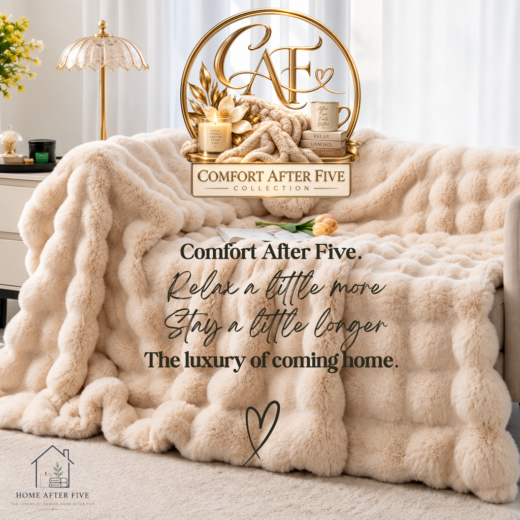 Cloud Plush Faux Fur Throw Blanket | Home After Five