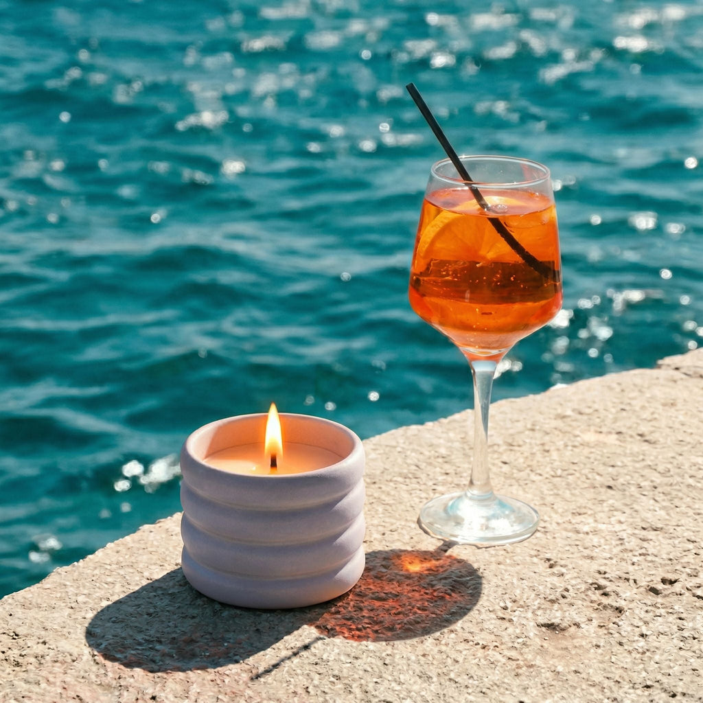 Luxury Soy Wax Candle | Swiss-Crafted Fragrance in Ceramic Vessel