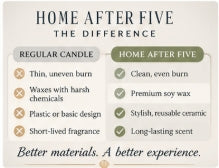 Soy Wax Ceramic Candle & Wick Trimmer Set