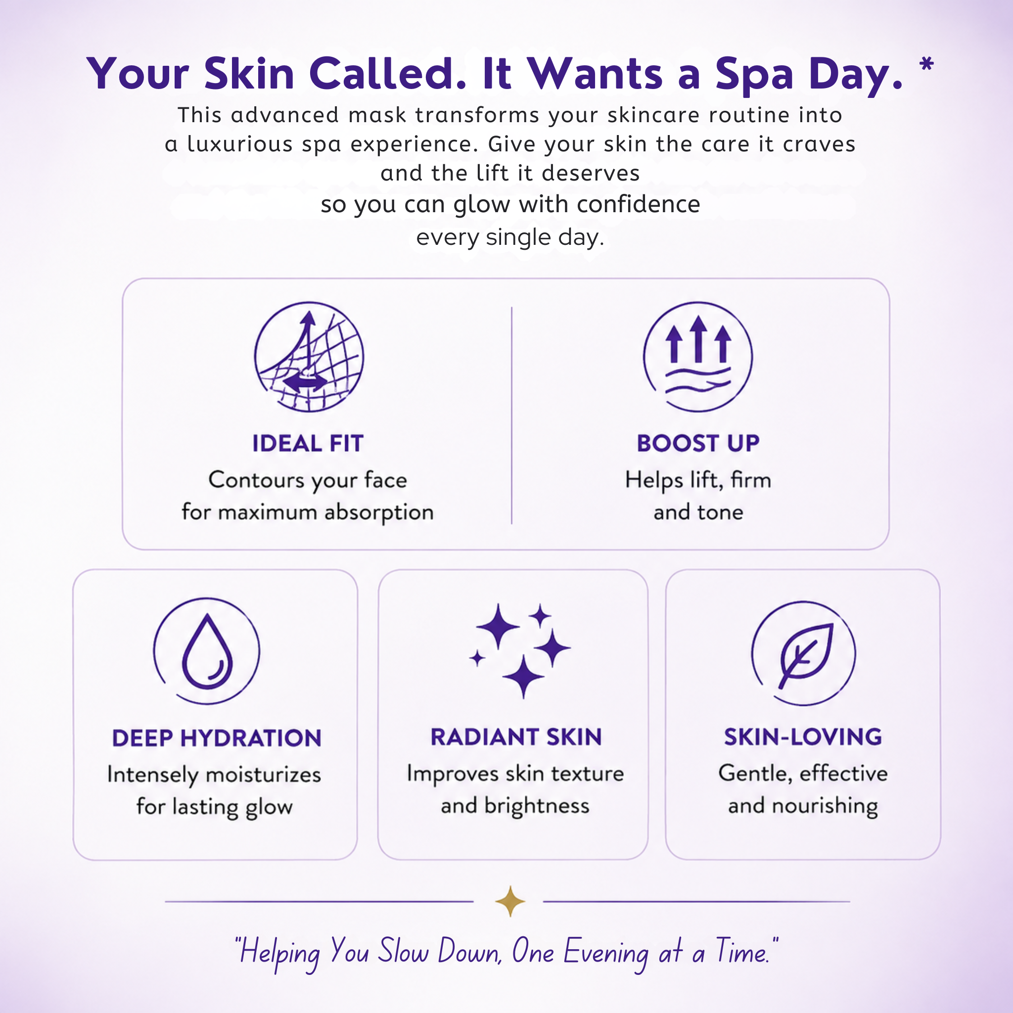 Collagen Lifting Face Mask | Anti-Aging Luxury Skin Treatment
