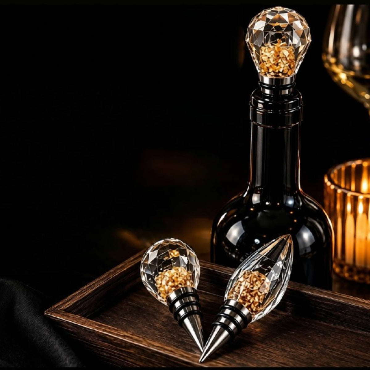 Luxury Crystal Wine Stopper