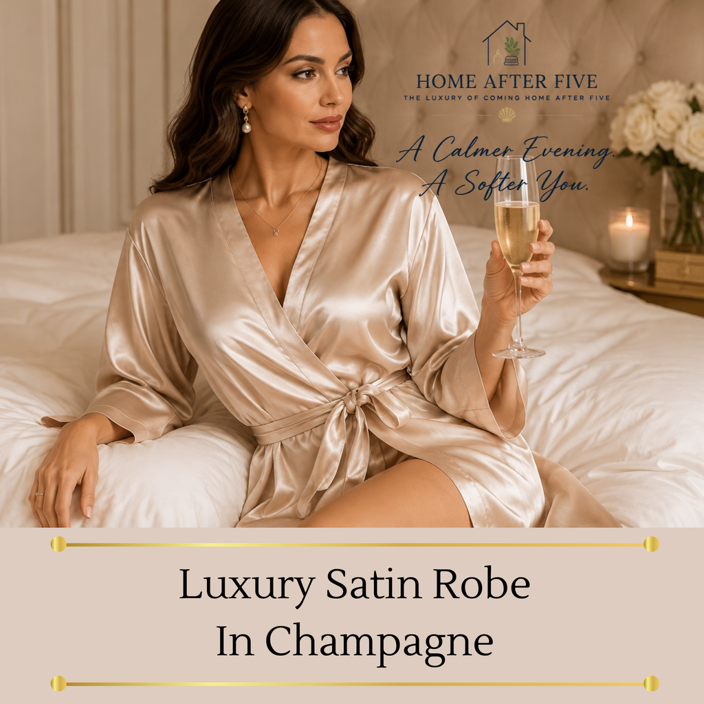 Luxury Satin Robe — Elegant Loungewear for Women
