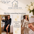 Luxury Satin Robe — Elegant Loungewear for Women